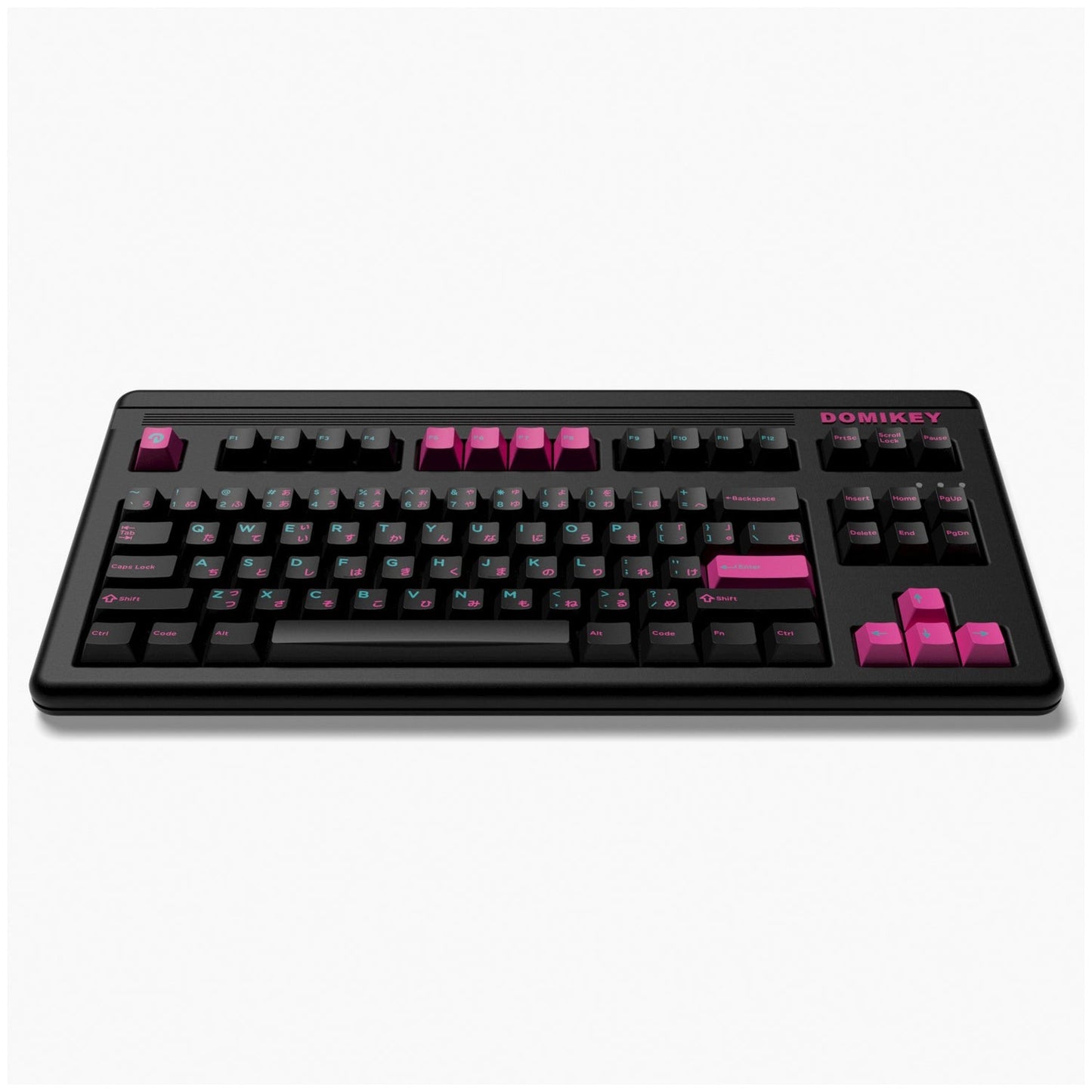 Domikey Miami Nights Keycap Set, Cherry Profile, Double Shot ABS Key Cap