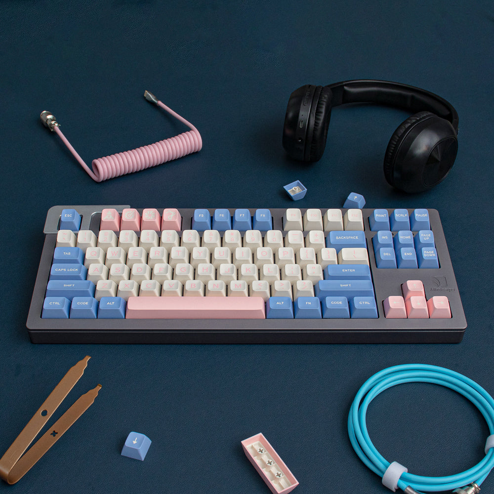 Bubbles Keycap Set, SA Profile, Double Shot ABS Key Cap