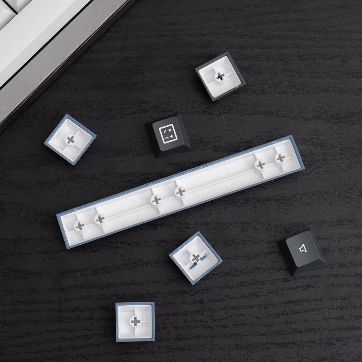 GMK Arctic Keycap Set, Cherry Profile, Double Shot PBT Key Cap