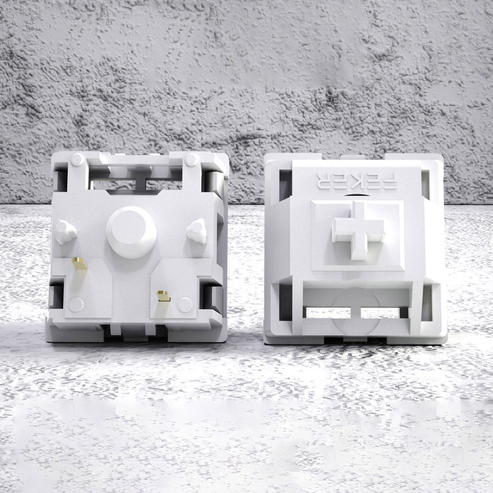 Feker Marble White Linear (Thocky) Switches