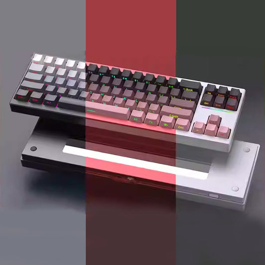 HJS AL70 Aluminum Mechanical Keyboard Barebone/Assembled