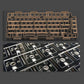 HJS AL75 Aluminum Mechanical Wired Keyboard Barebone