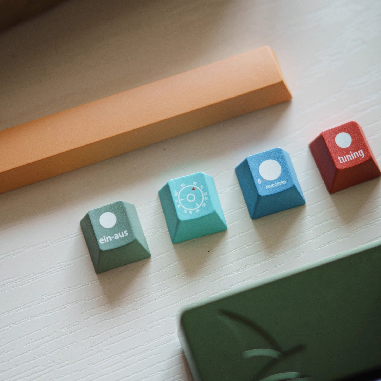 TuTkeys AG1921 Keycap Set, Cherry Profile, Dye Sub PBT