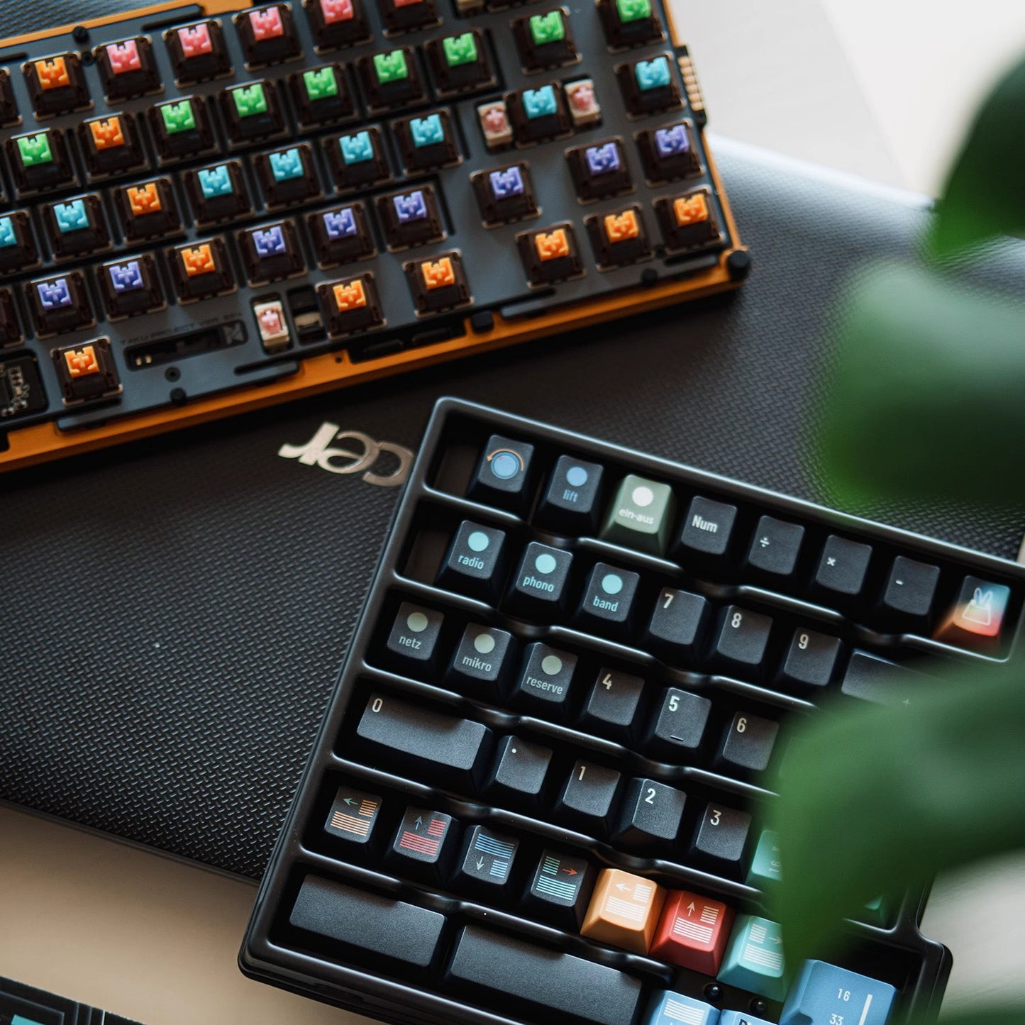 TuTkeys AG1921 Keycap Set, Cherry Profile, Dye Sub PBT