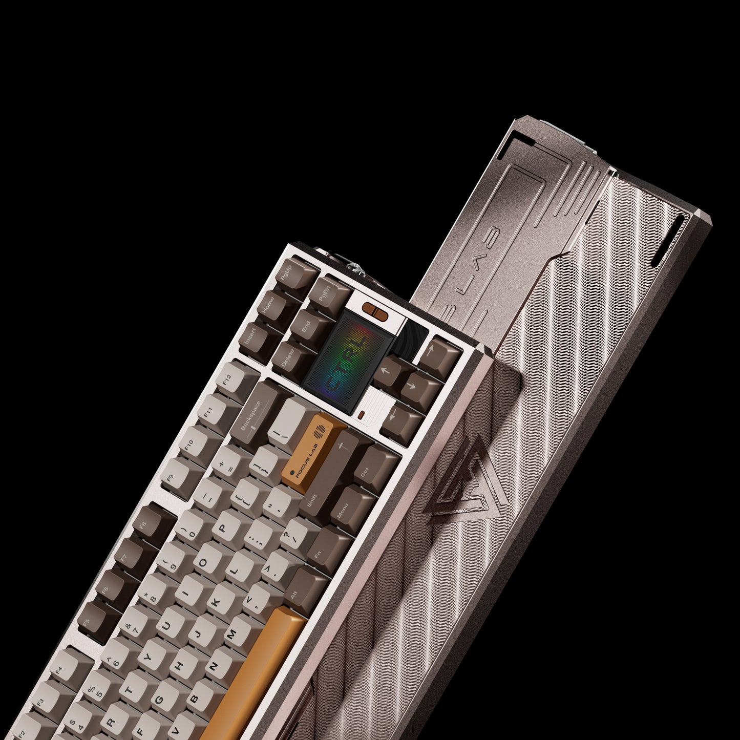 Focus Lab CTRL87 Custom Mechanical Keyboard with Screen