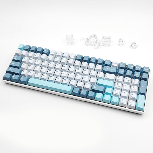 HJS Lake Keycap Set, Cherry Profile, Double Shot PBT Key Cap
