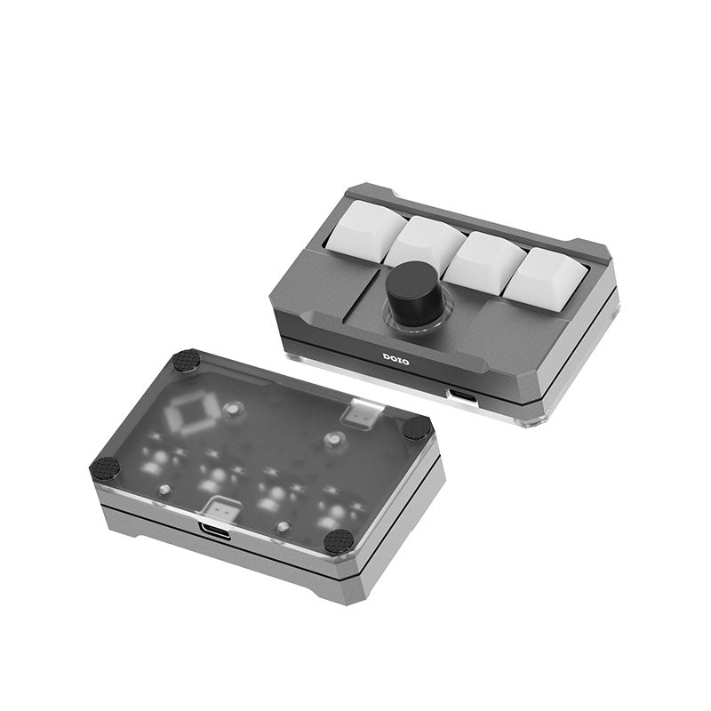 DOIO 4 Keys + Knob Programmable Macropad