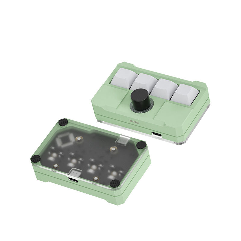 DOIO 4 Keys + Knob Programmable Macropad