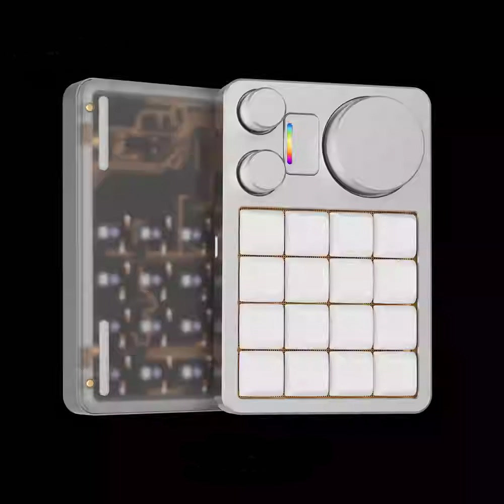 MMD KM16 Wired 16 Keys + 3 Knobs Macropad