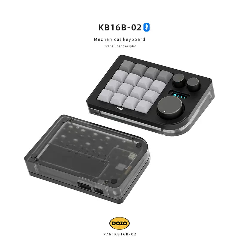 DOIO Megalodon Wireless Triple Knob Macropad