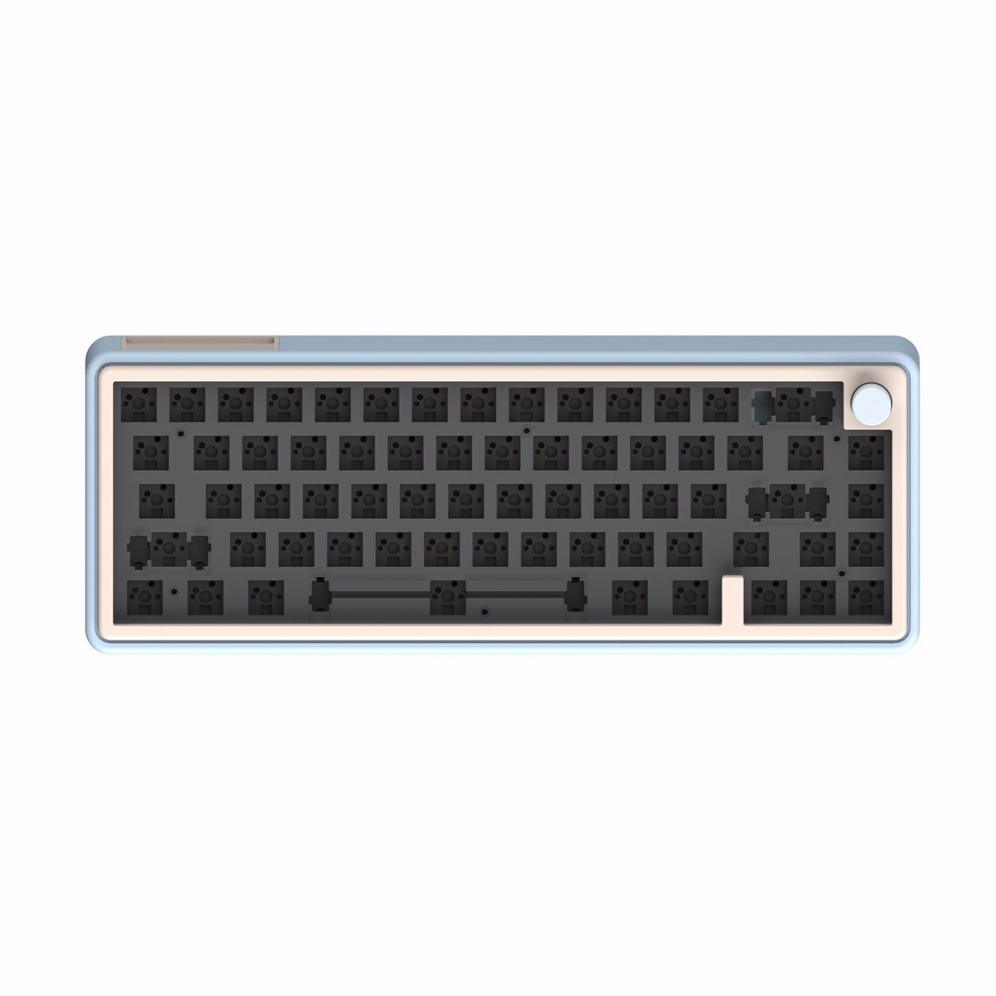 Zouya LMK67 QMK Aluminum Mechanical Keyboard Barebone