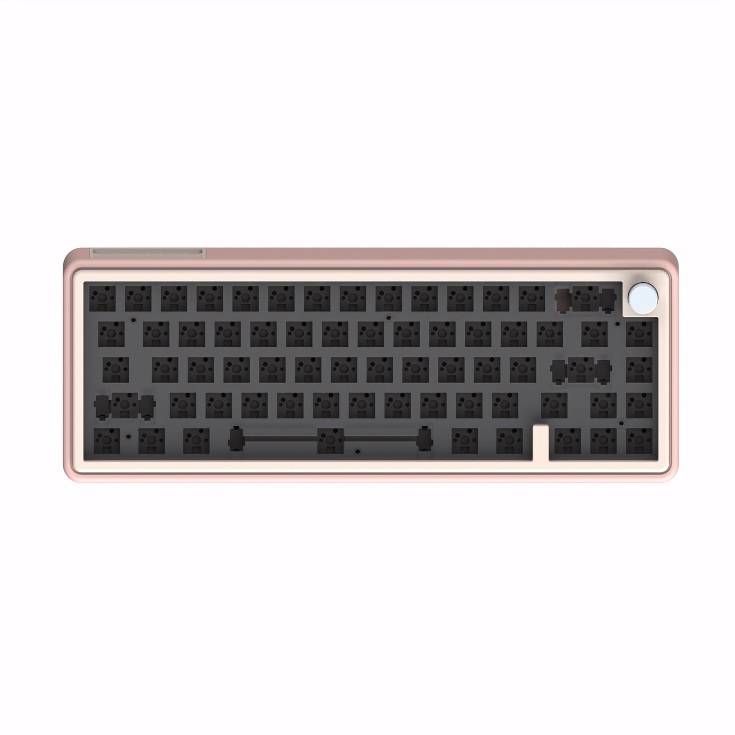 Zouya LMK67 QMK Aluminum Mechanical Keyboard Barebone