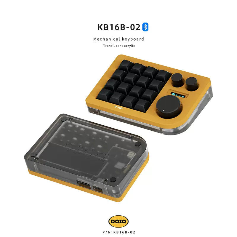 DOIO Megalodon Wireless Triple Knob Macropad