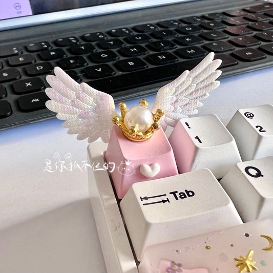 3D Princess Wings Artisan Keycap