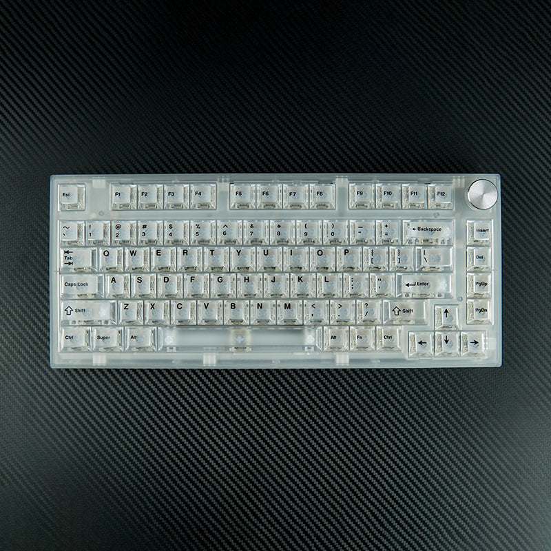 FL Esports - MK750 Gasket 75% Transparent Custom Mechanical Keyboard