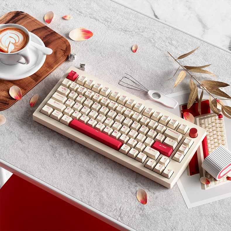 James Donkey Quirky A3 Gasket 75% Custom Mechanical Keyboard