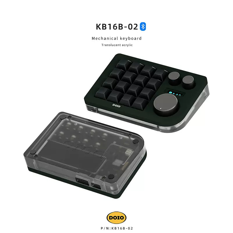 DOIO Megalodon Wireless Triple Knob Macropad