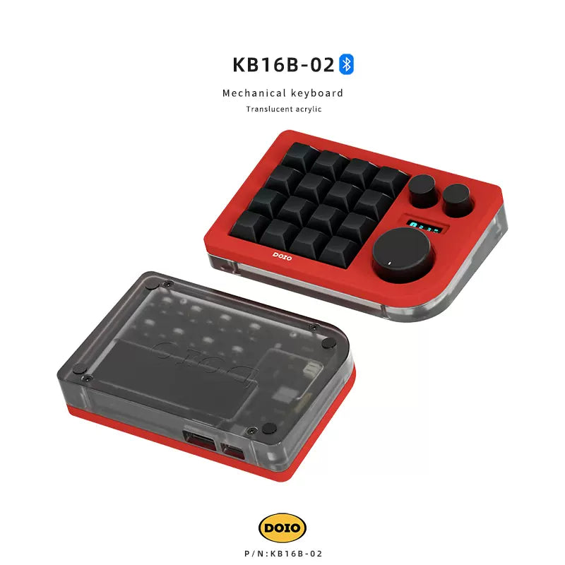 DOIO Megalodon Wireless Triple Knob Macropad