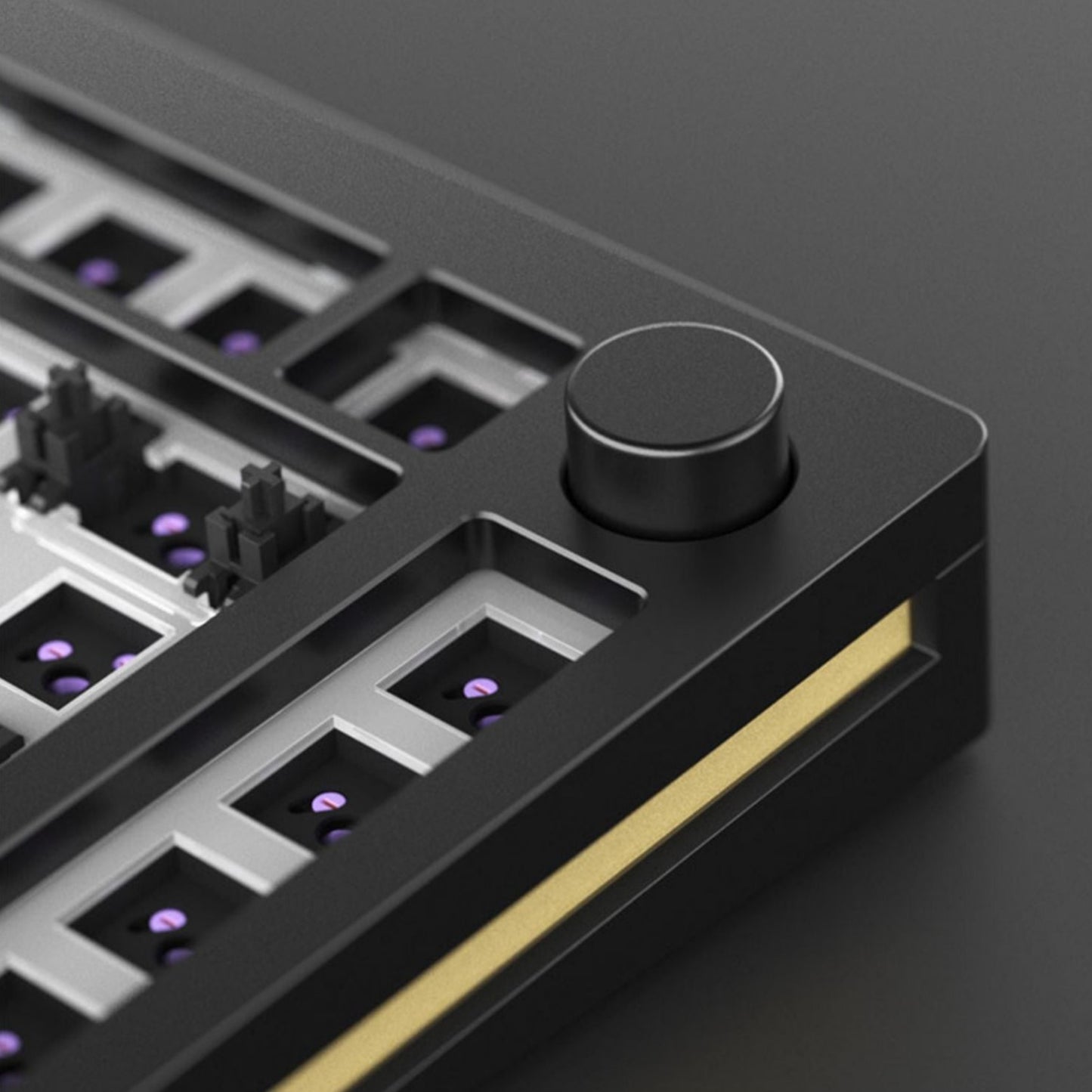 Monseek M1 (6 Colors) 75% Gasket Aluminum Mechanical Keyboard Barebone
