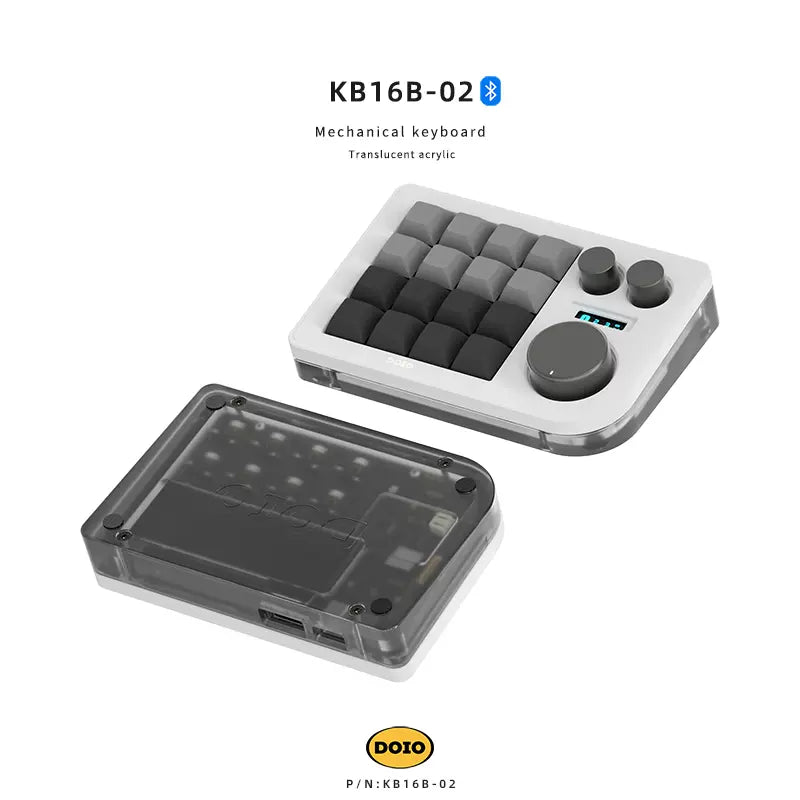 DOIO Megalodon Wireless Triple Knob Macropad