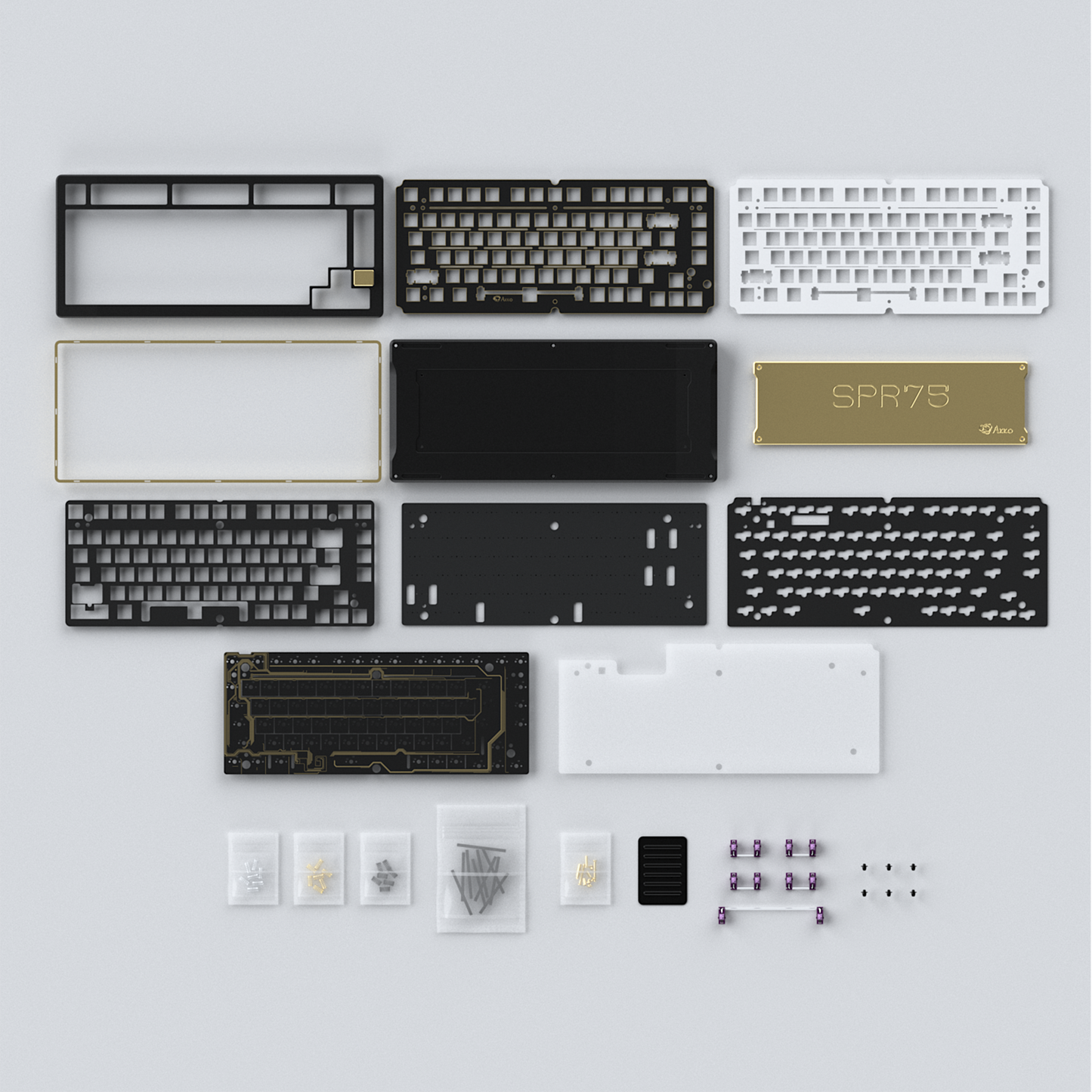 Akko SPR75 Aluminum Mechanical Keyboard Barebone