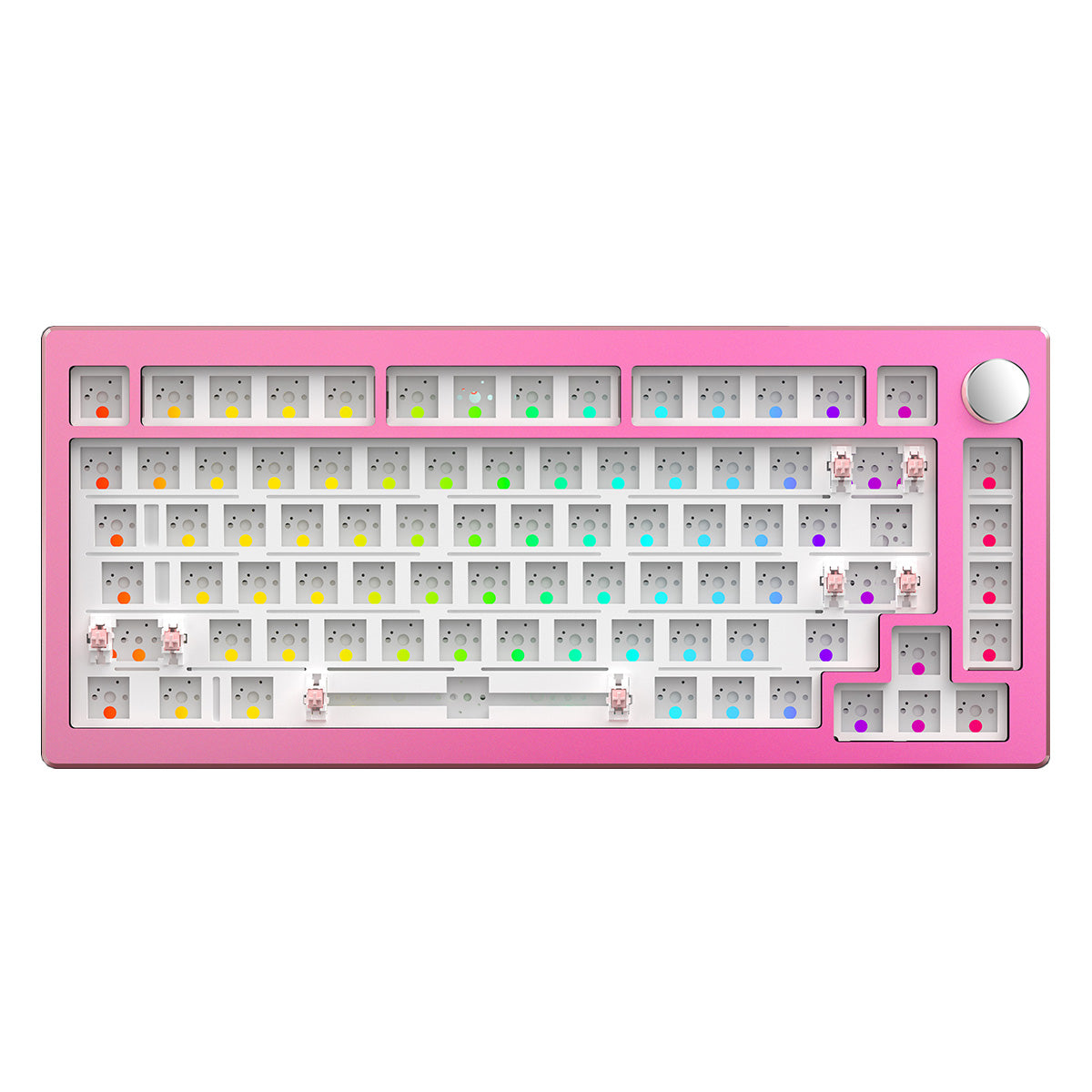 Yindiao Y75L Aluminum Mechanical Wired Keyboard Barebone