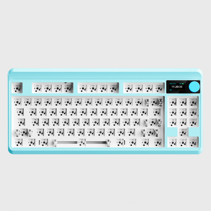 iBlancod YK830 Pro TKL Mechanical Keyboard with Knob & Screen Barebone