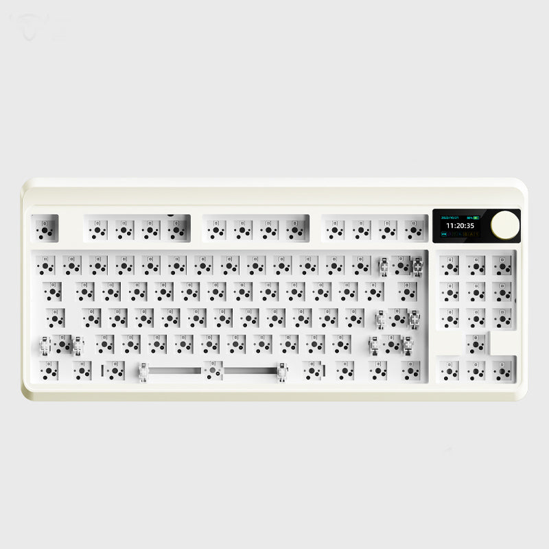 iBlancod YK830 Pro TKL Mechanical Keyboard with Knob & Screen Barebone