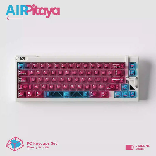 Deadline AirPitaya Keycap Set, Cherry Profile, Transparent PC Key Cap