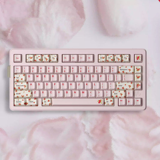 Keyria Labs Alessandra Keycap Set, Cherry Profile, Dye Sub PBT Cute Key Cap