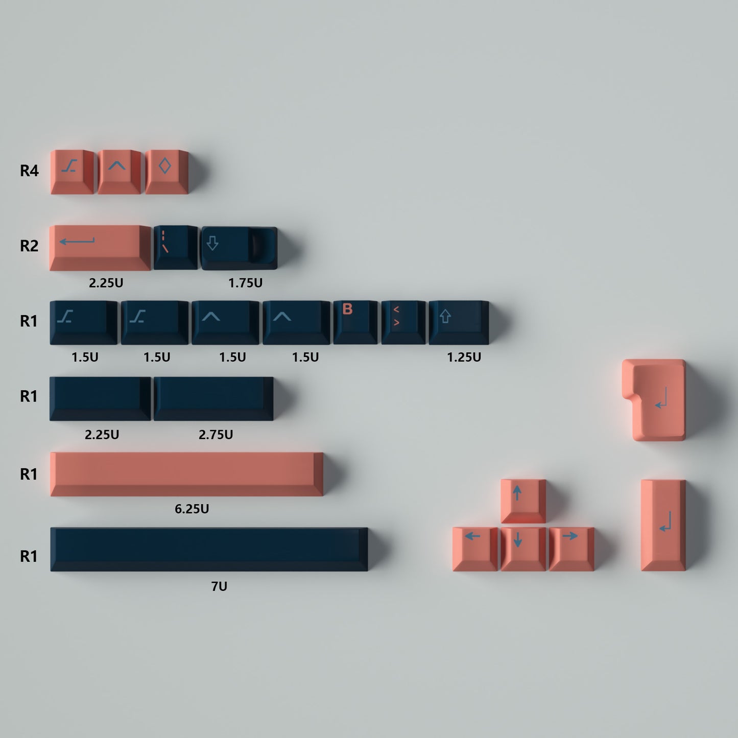 GMK Firefly Keycap Set, Cherry Profile, Dye Sub PBT Key Cap