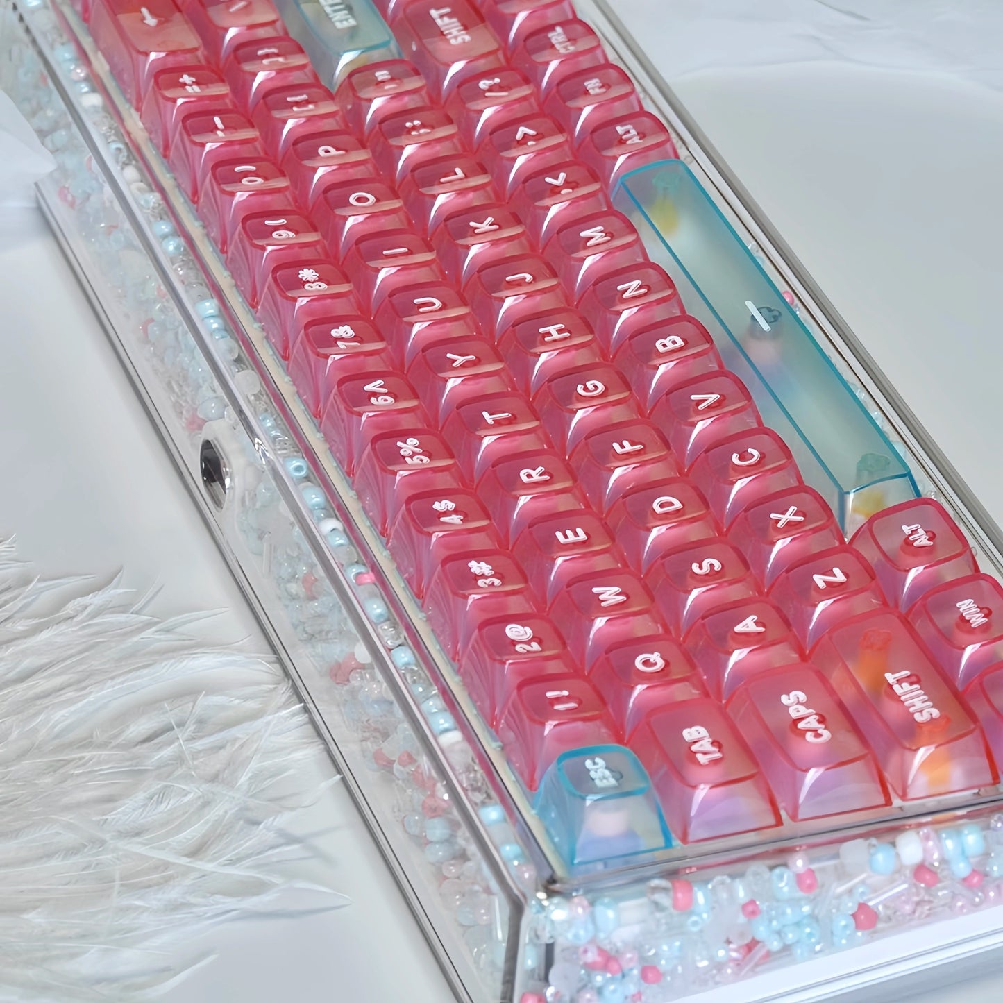 Ainbell Base68 (Beads) Cute Custom Design Keyboard