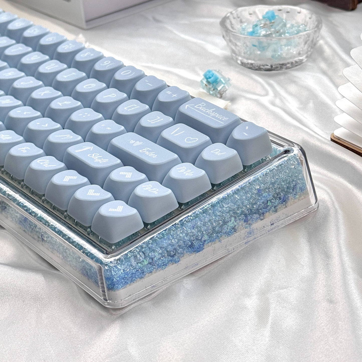 Ainbell Base68 (Bubble Beads) Cute Custom Design Keyboard