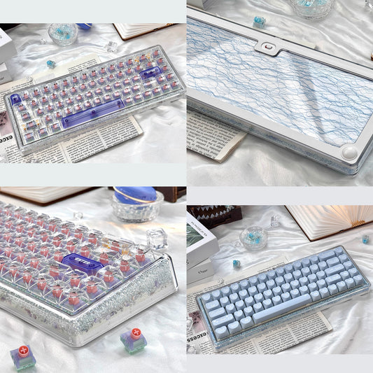 Ainbell Base68 (Bubble Beads) Cute Custom Design Keyboard