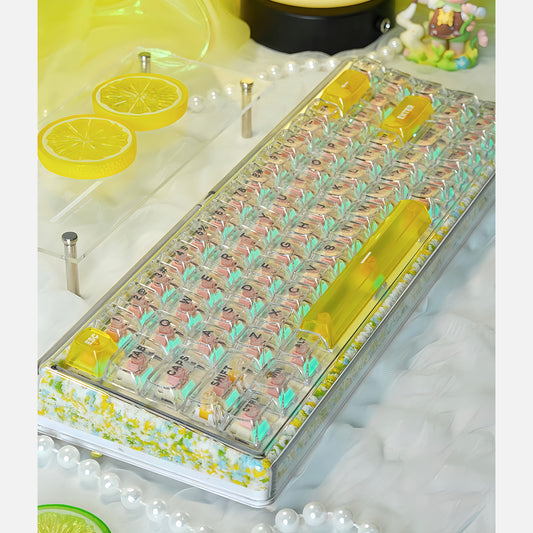 Ainbell Base68 (Flower) Cute Custom Design Keyboard