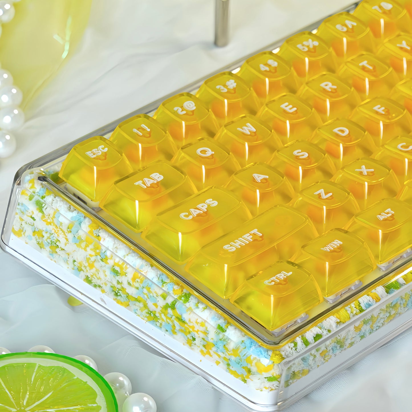 Ainbell Base68 (Flower) Cute Custom Design Keyboard