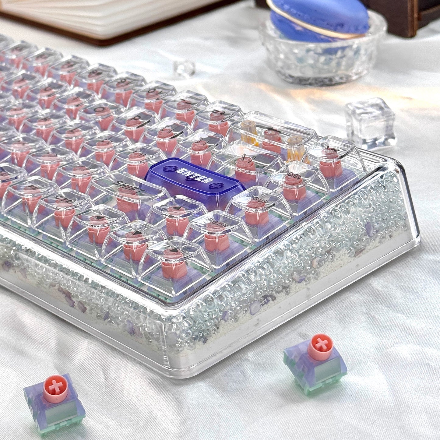 Ainbell Base68 (Bubble Beads) Cute Custom Design Keyboard