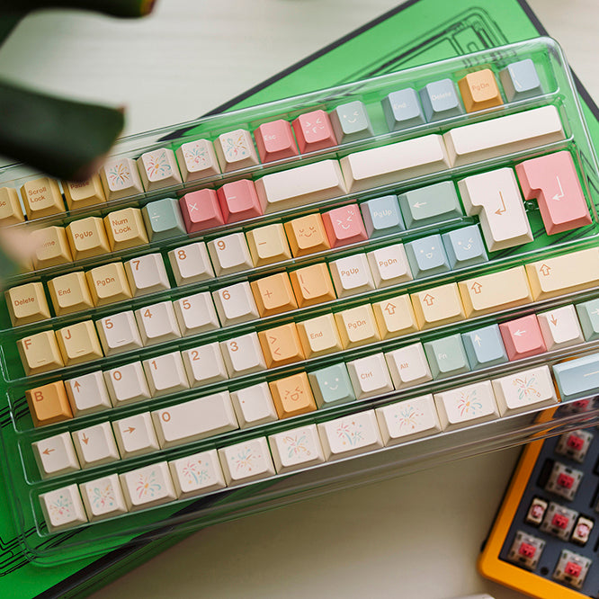 A Design Candy Box Cute Keycap Set, Cherry Profile, Dye Sub PBT Key Cap