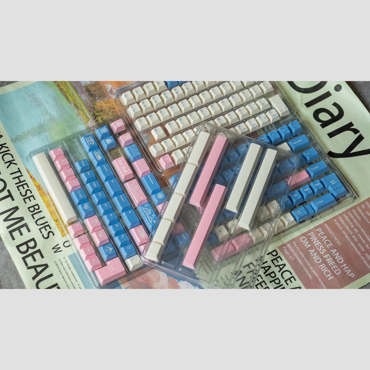 Circus Keycap Set, Cherry Profile, PBT Dye Sub Key Cap