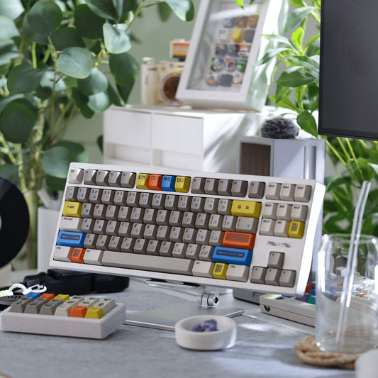 ZenithKey Commodore PET Keycap Set, Cherry Profile, Dye Sub PBT Key Cap