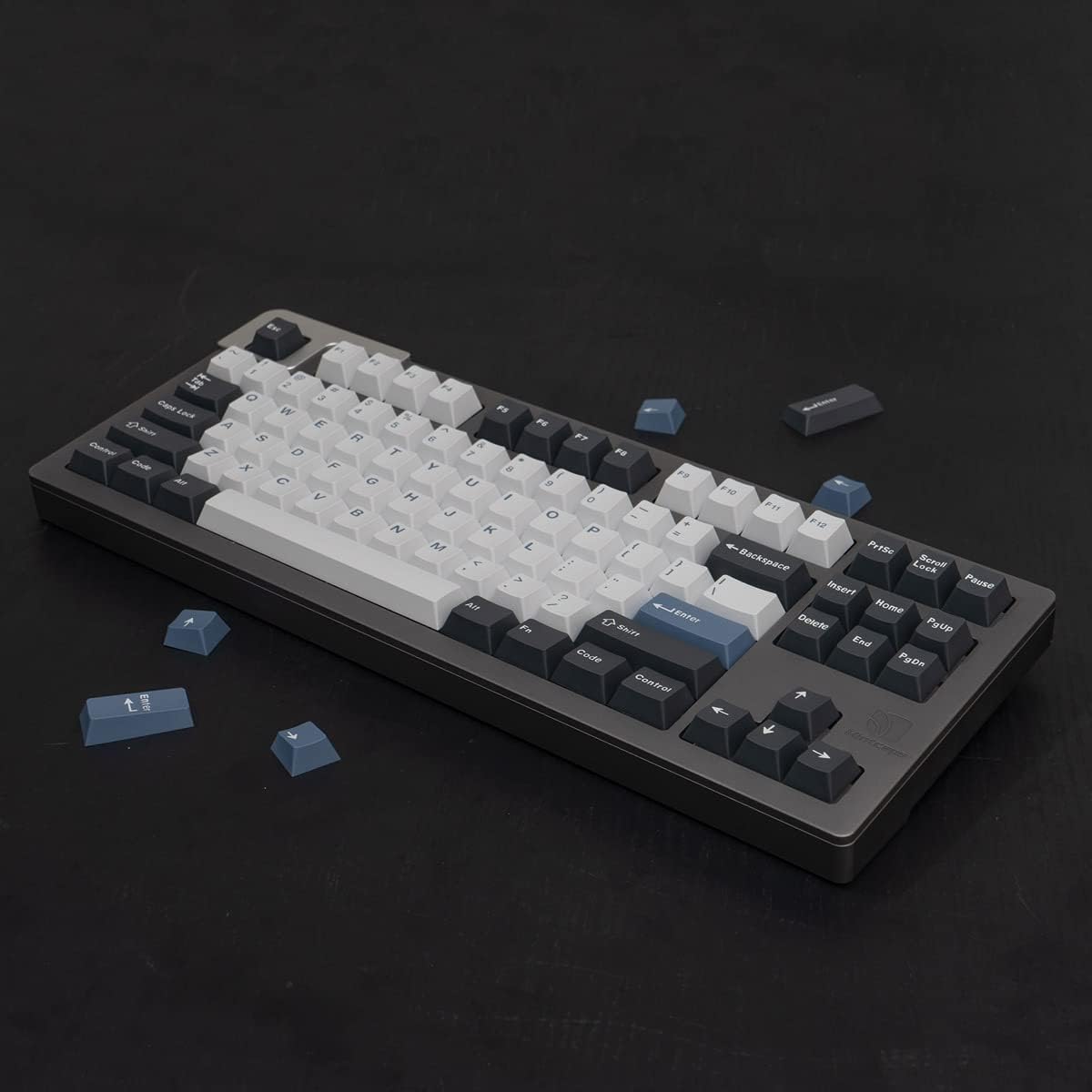 GMK Arctic Keycap Set, Cherry Profile, Double Shot PBT Key Cap