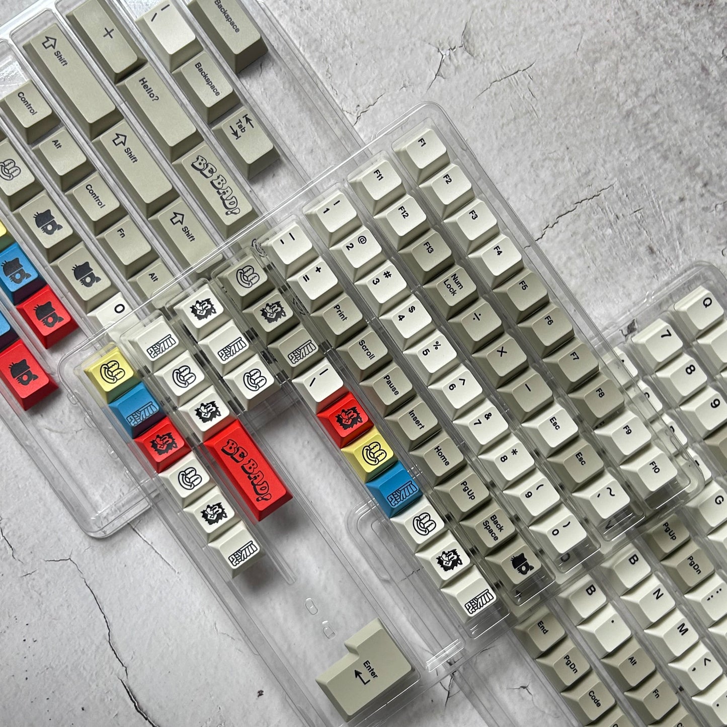 DSC Deadbeats Keycap Set, Cherry Profile, Dye Sub PBT Key Cap