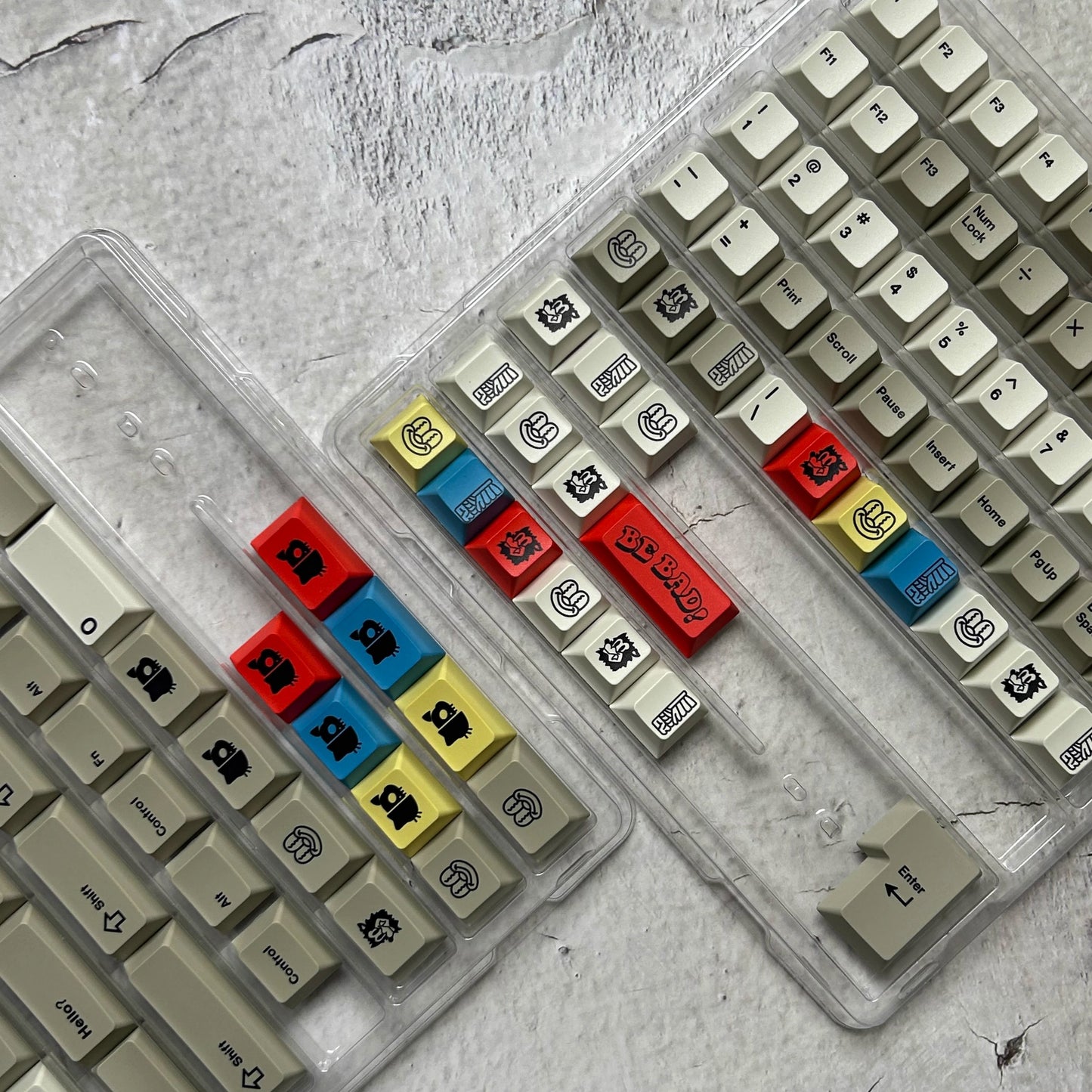 DSC Deadbeats Keycap Set, Cherry Profile, Dye Sub PBT Key Cap