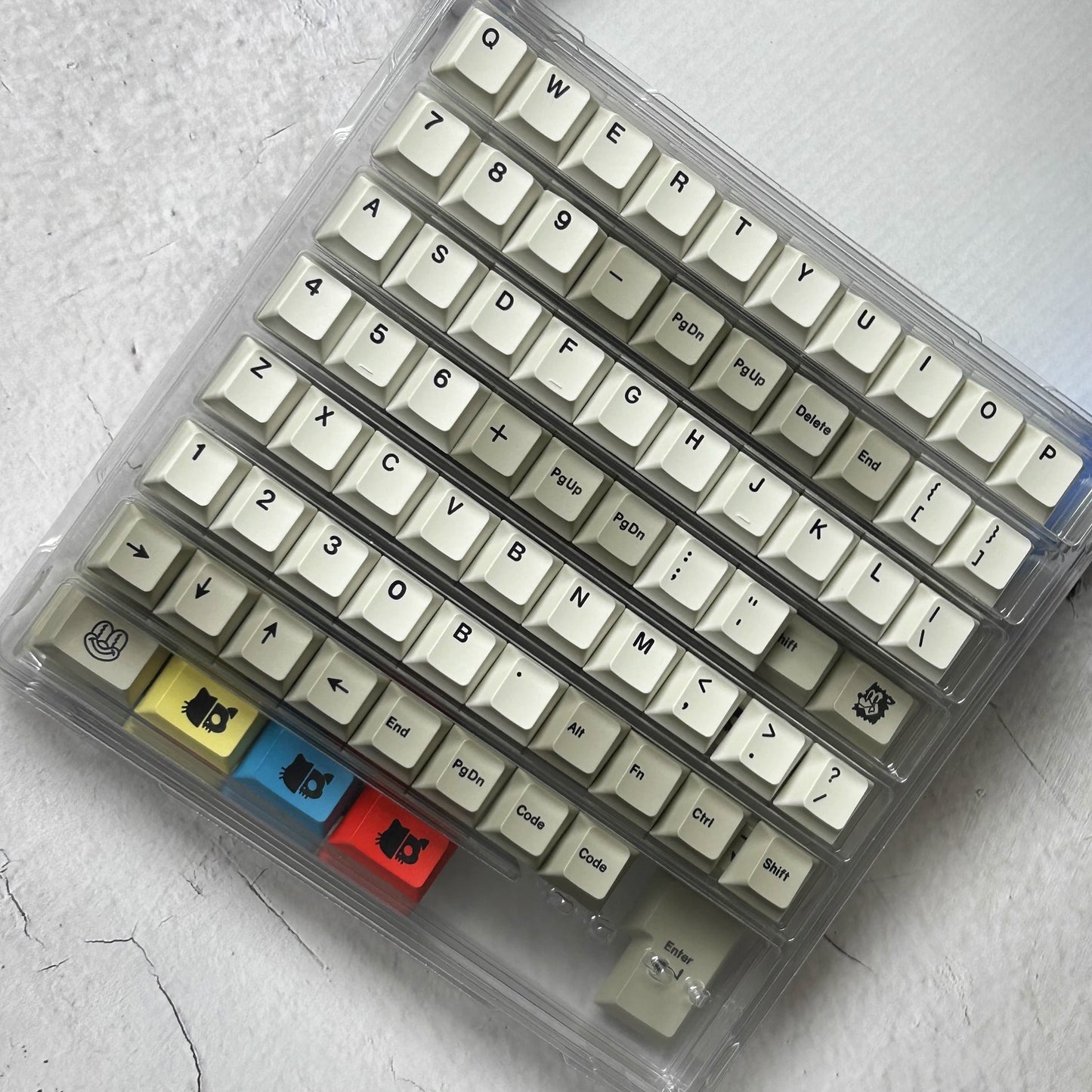 DSC Deadbeats Keycap Set, Cherry Profile, Dye Sub PBT Key Cap