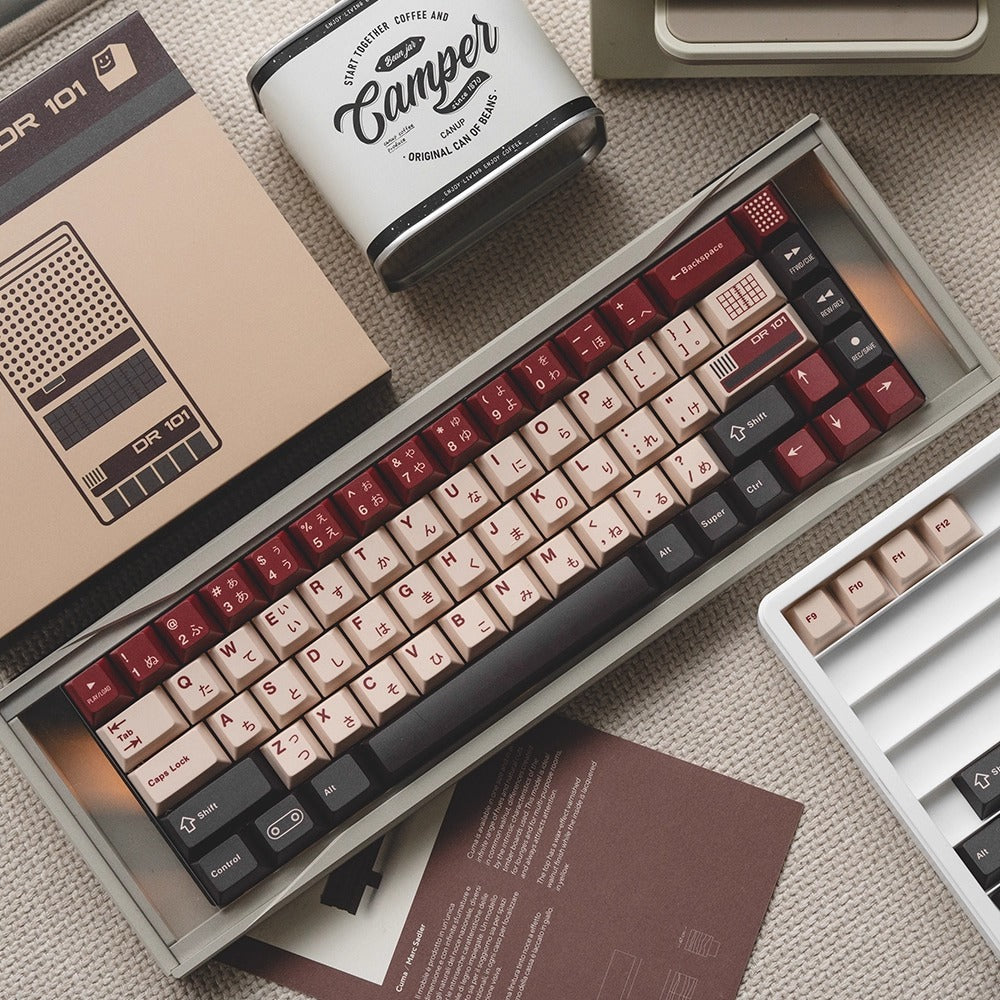 ソフビ　babKat perfect cherry コラボカラー FBB DR101-JP Keycap Set, Cherry Profile, Dye Sub PBT – Nouvolo