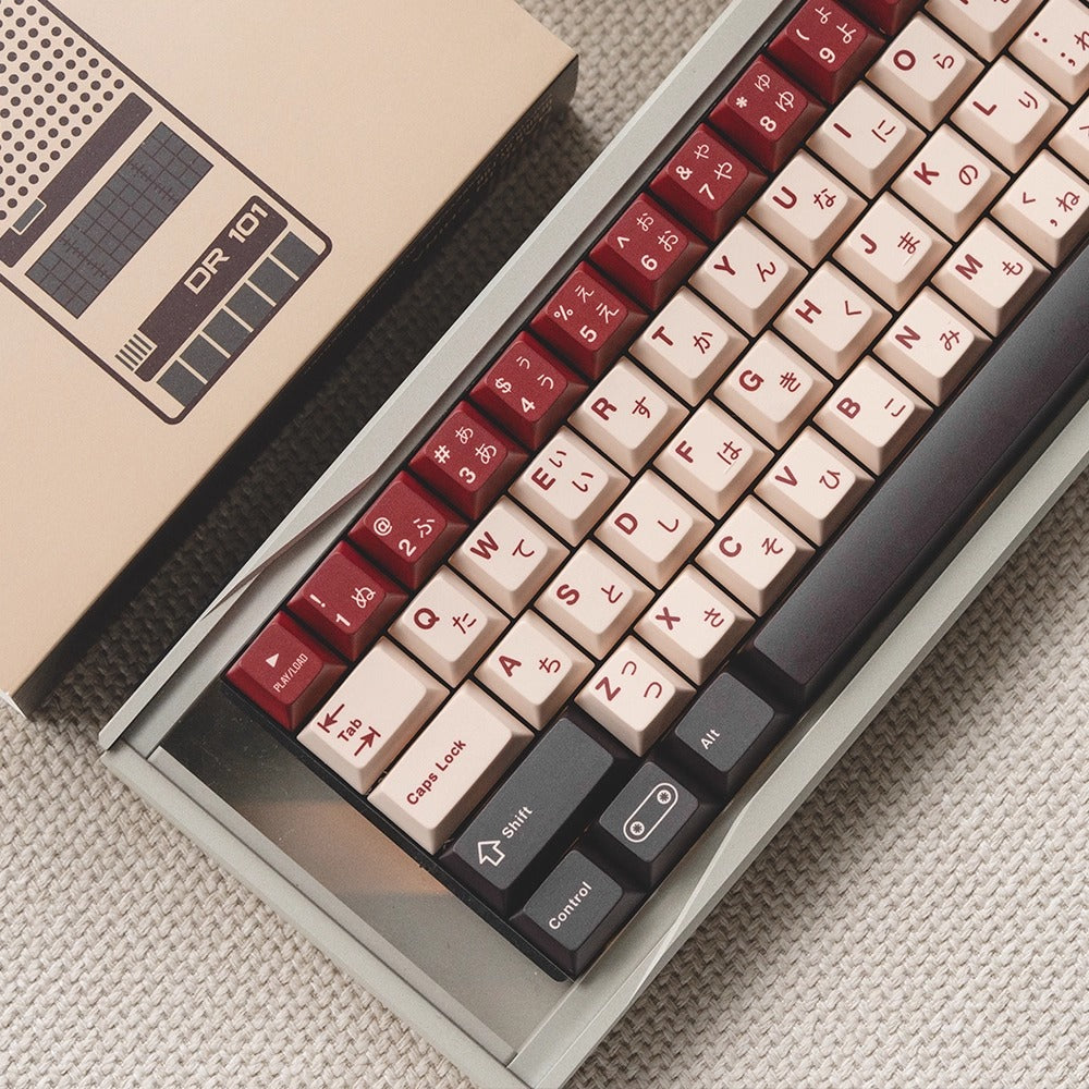 FBB DR101-JP Keycap Set, Cherry Profile, Dye Sub PBT