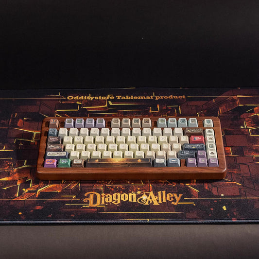 Harry Potter Dragon Alley Keycap Set, Cherry Profile, Dye Sub PBT Key Cap