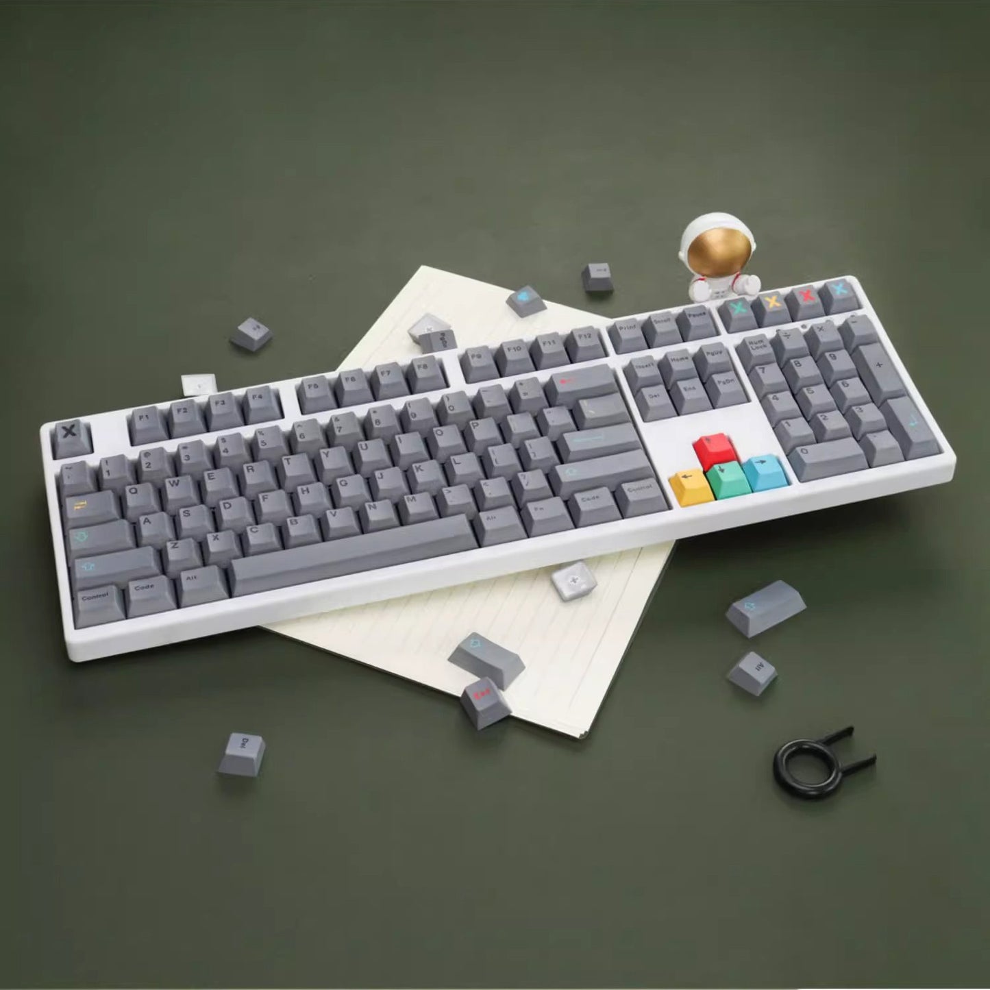 GMK Dualshot Keycap Set, Cherry Profile, PBT Dye Sub Key Cap