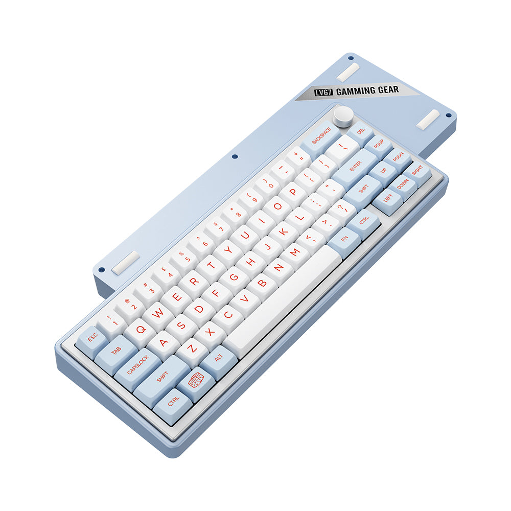 LV67 Aluminum Gasket Mechanical Keyboard Barebone