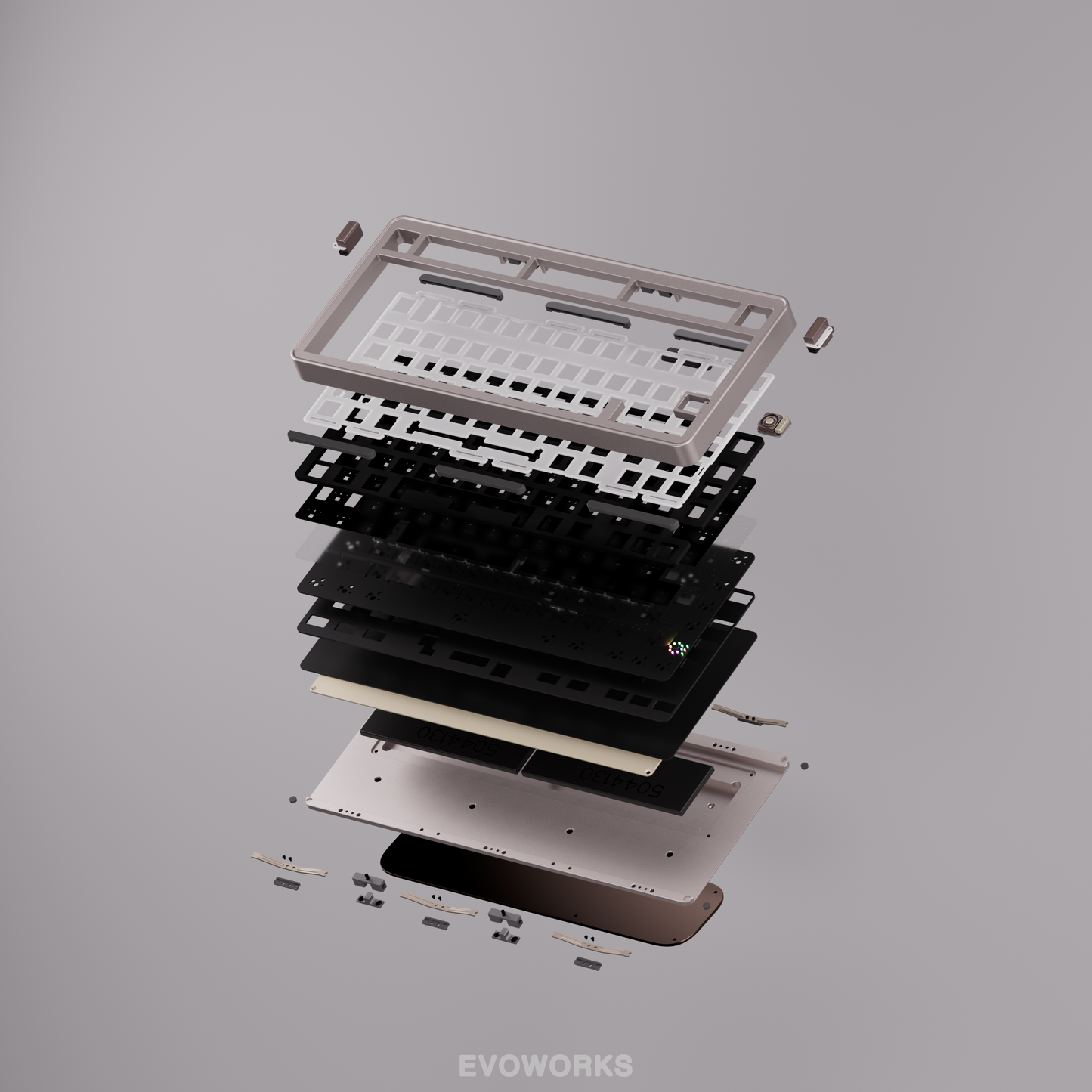 Evo75 Custom Mechanical Keyboard Switch Plate
